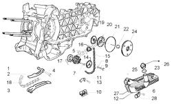 Pump group - Oil pan