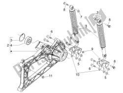 Rear suspension - Shock absorber/s