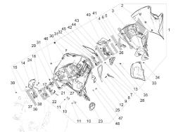 vano portaoggetti anteriore - pannello di protezione per le ginocchia