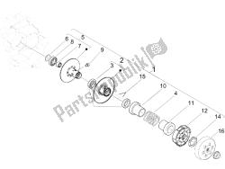 Driven pulley