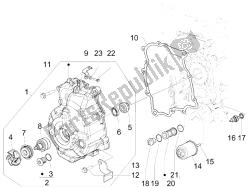 couvercle magnéto volant - filtre à huile