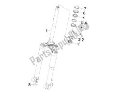 Fork/steering tube - Steering bearing unit