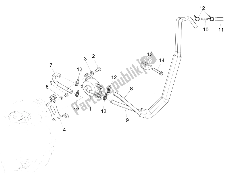 Toutes les pièces pour le Système D'alimentation du Piaggio NRG Power DD 50 2007