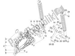 sospensione posteriore - ammortizzatore / i