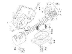 osłona iskrownika koła zamachowego - filtr oleju