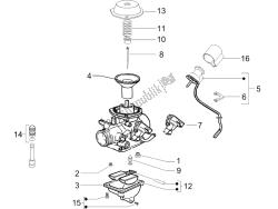 carburateur onderdelen