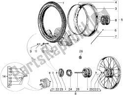 roda dianteira (versão de 25 kmh)