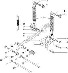 Rear suspension - Shock absorber/s