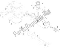 unidad de pasador cilindro-pistón-muñeca