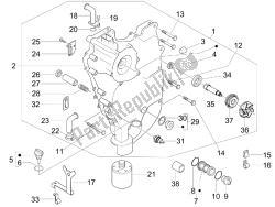 Flywheel magneto cover - Oil filter