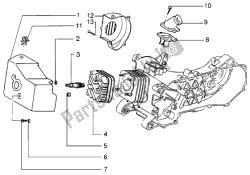 Cylinder head-inlet and induction pipe
