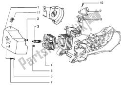 Cylinder head-inlet and induction pipe