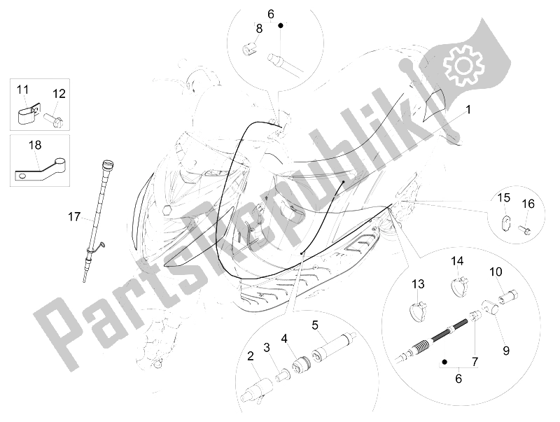 Toutes les pièces pour le Transmissions du Piaggio ZIP 50 SP Euro 2 2006