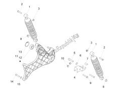 Rear suspension - Shock absorber/s