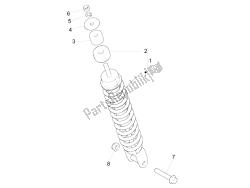 sospensione posteriore - ammortizzatore / i