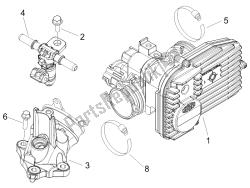 Throttle body - Injector - Union pipe