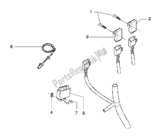 Toutes les pièces pour le Appareil électrique du Piaggio X9 125 SL 2006