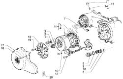 Flywheel magneto