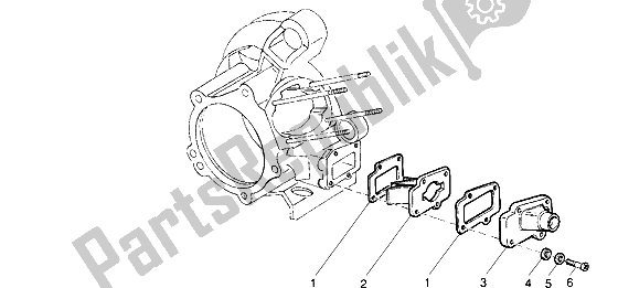 Todas las partes para Tubo De Inducción de Piaggio Velofax 50 1997