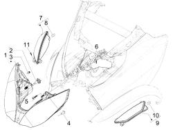 Front headlamps - Turn signal lamps