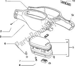 Speedometers kms.-Handlebar covers