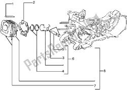 Cylinder-piston-wrist pin, assy