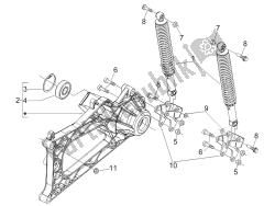 Rear suspension - Shock absorber/s