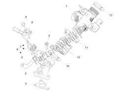 Throttle body - Injector - Union pipe