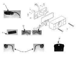 faros traseros - luces intermitentes