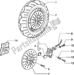 roue avant - étrier