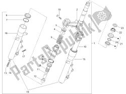 forcella / tubo sterzo - unità cuscinetto sterzo