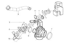 carburateur, montage - tuyau union