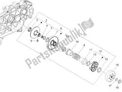 Driven pulley