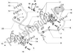 Brake calipers - brake pipes