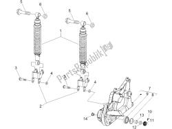 Rear suspension - Shock absorber/s