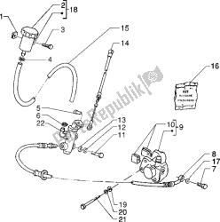 Front brake cylinder-Brake caliper