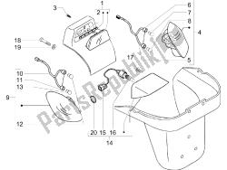 faros traseros - luces intermitentes