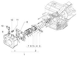 axe de cylindre-piston-poignet, assy