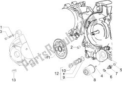 Flywheel magneto cover - Oil filter