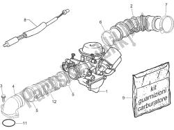 carburateur, montage - tuyau union