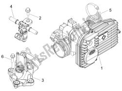 Throttle body - Injector - Union pipe