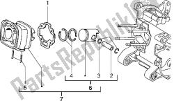 Cylinder-piston-wrist pin, assy (Vehicle with rear hub brake)