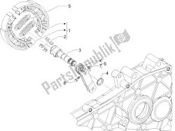 Rear brake - Brake jaw