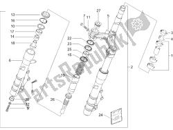 Fork/steering tube - Steering bearing unit