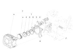 unité cylindre-piston-axe de poignet