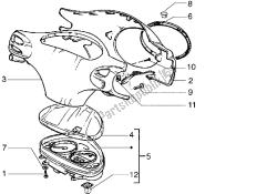 contachilometri km. coprimanubrio