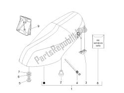 zadel / stoelen