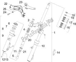 Fork/steering tube - Steering bearing unit