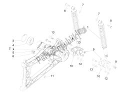 Rear suspension - Shock absorber/s