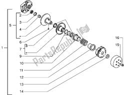 Driven pulley